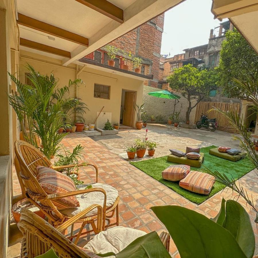 The Melo Pomelo Courtyard. Apartment Kathmandu Exterior foto