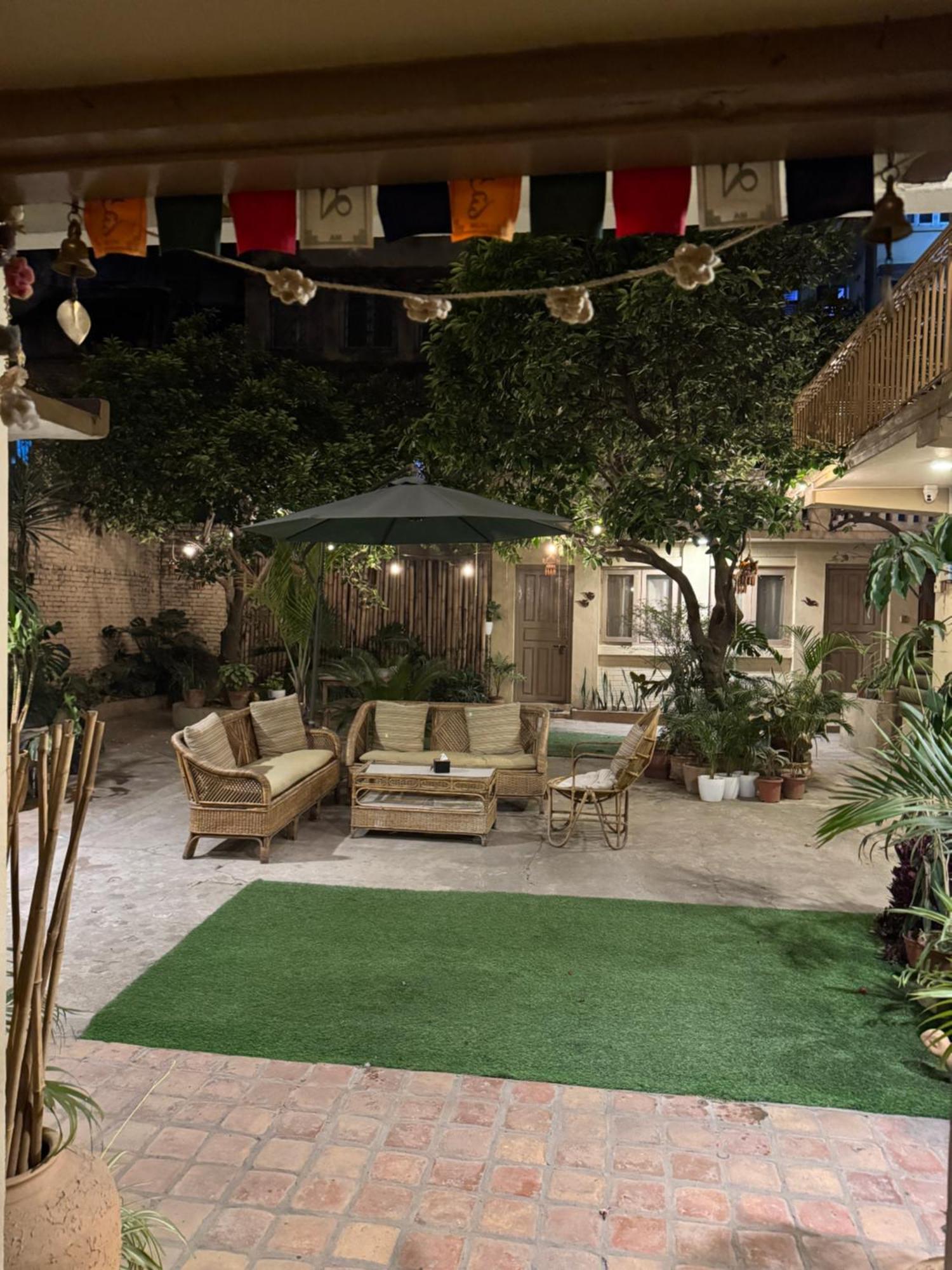 The Melo Pomelo Courtyard. Apartment Kathmandu Exterior foto