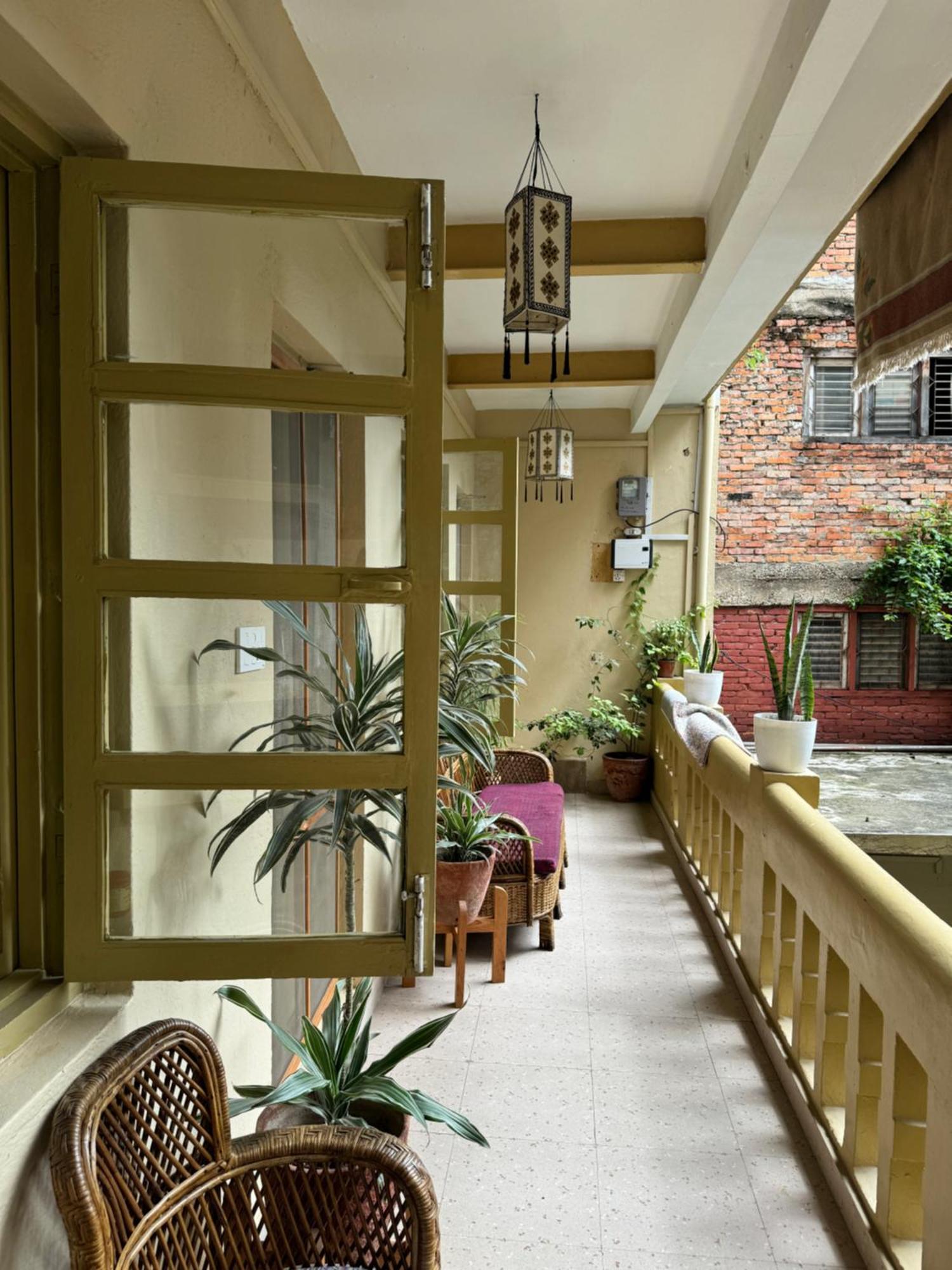 The Melo Pomelo Courtyard. Apartment Kathmandu Exterior foto