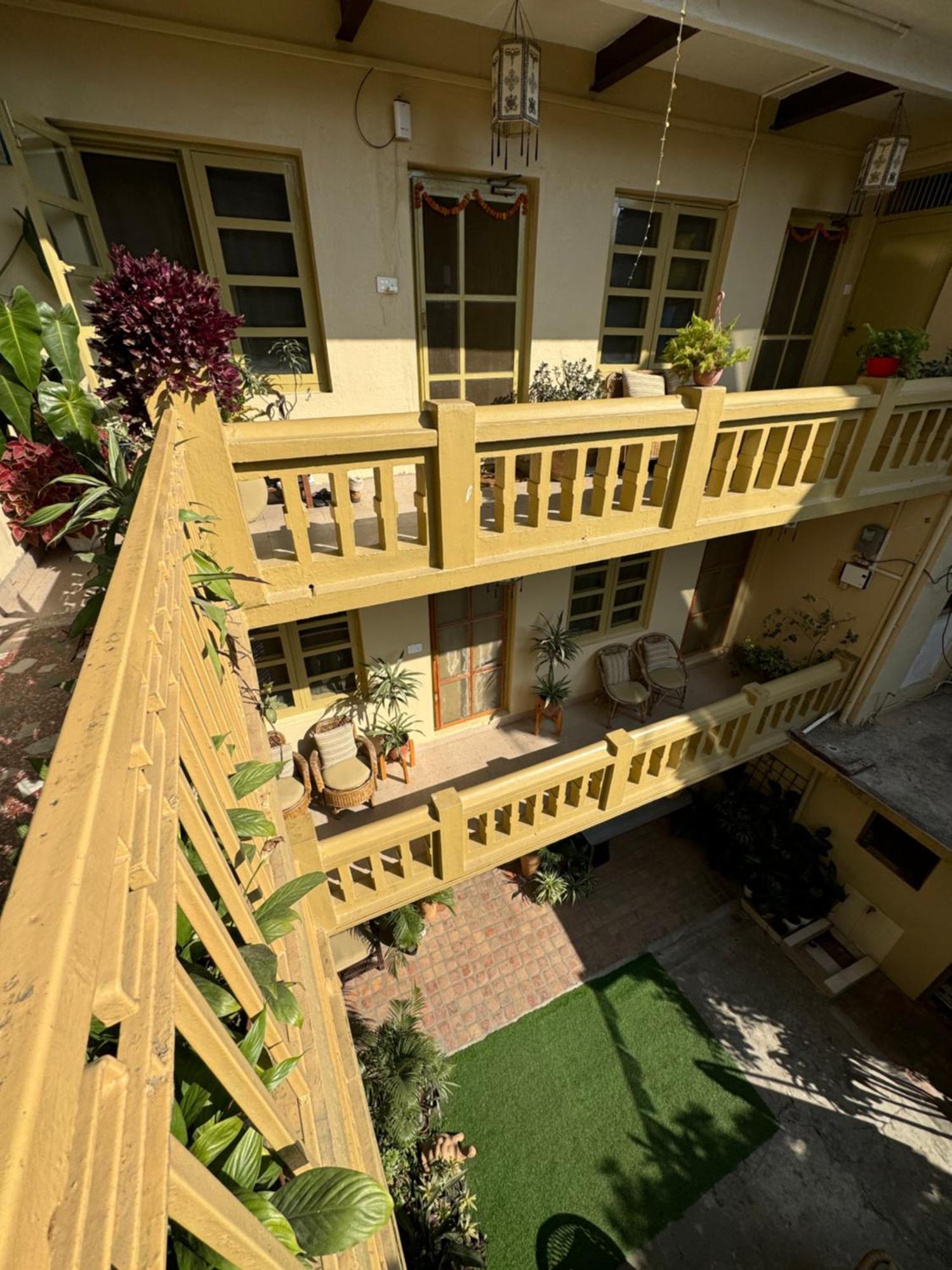 The Melo Pomelo Courtyard. Apartment Kathmandu Exterior foto