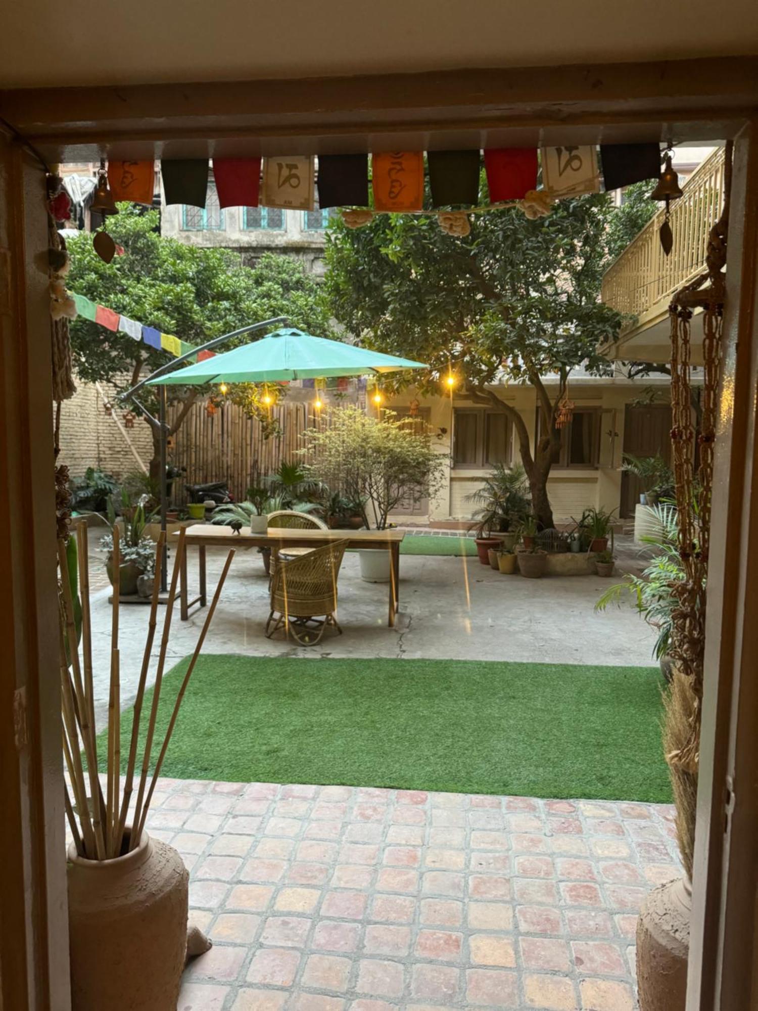 The Melo Pomelo Courtyard. Apartment Kathmandu Exterior foto